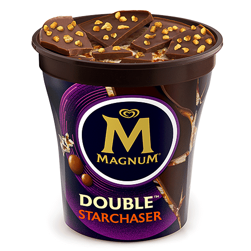 Magnum Pint Double Starchaser Popcorn Ice Crean 440ml 